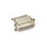 Insert HE AV, Raccordement à vis, femelle, 16 pin, 16A, Polycarbonate, 16B|32B 